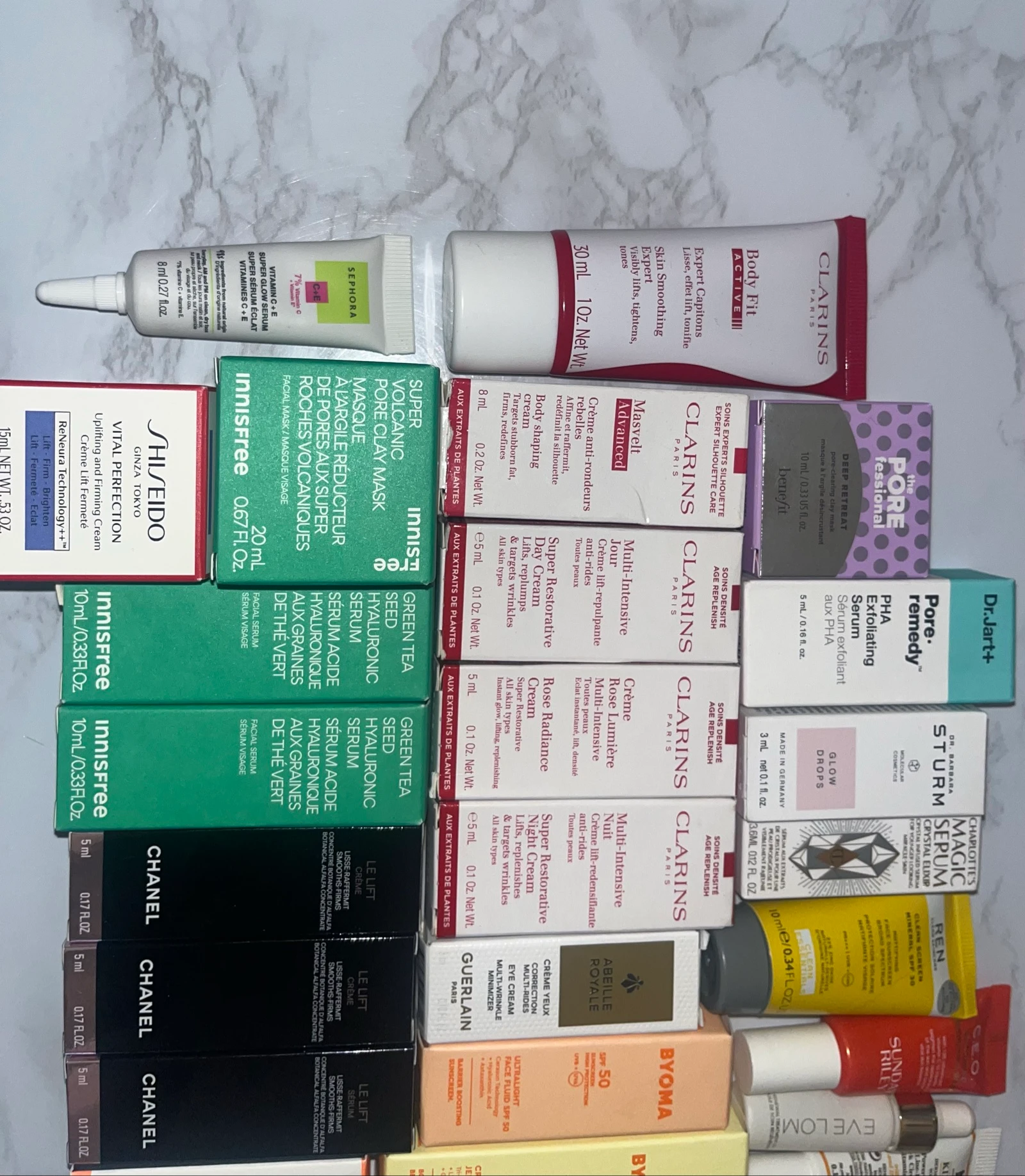 Grande lote cuidados rosto e corpo - marcas de luxo – photo 4